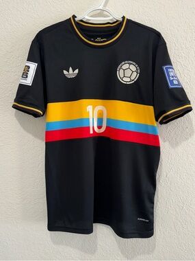 Colombia 2024 James 100 year anniversary centenary black jersey